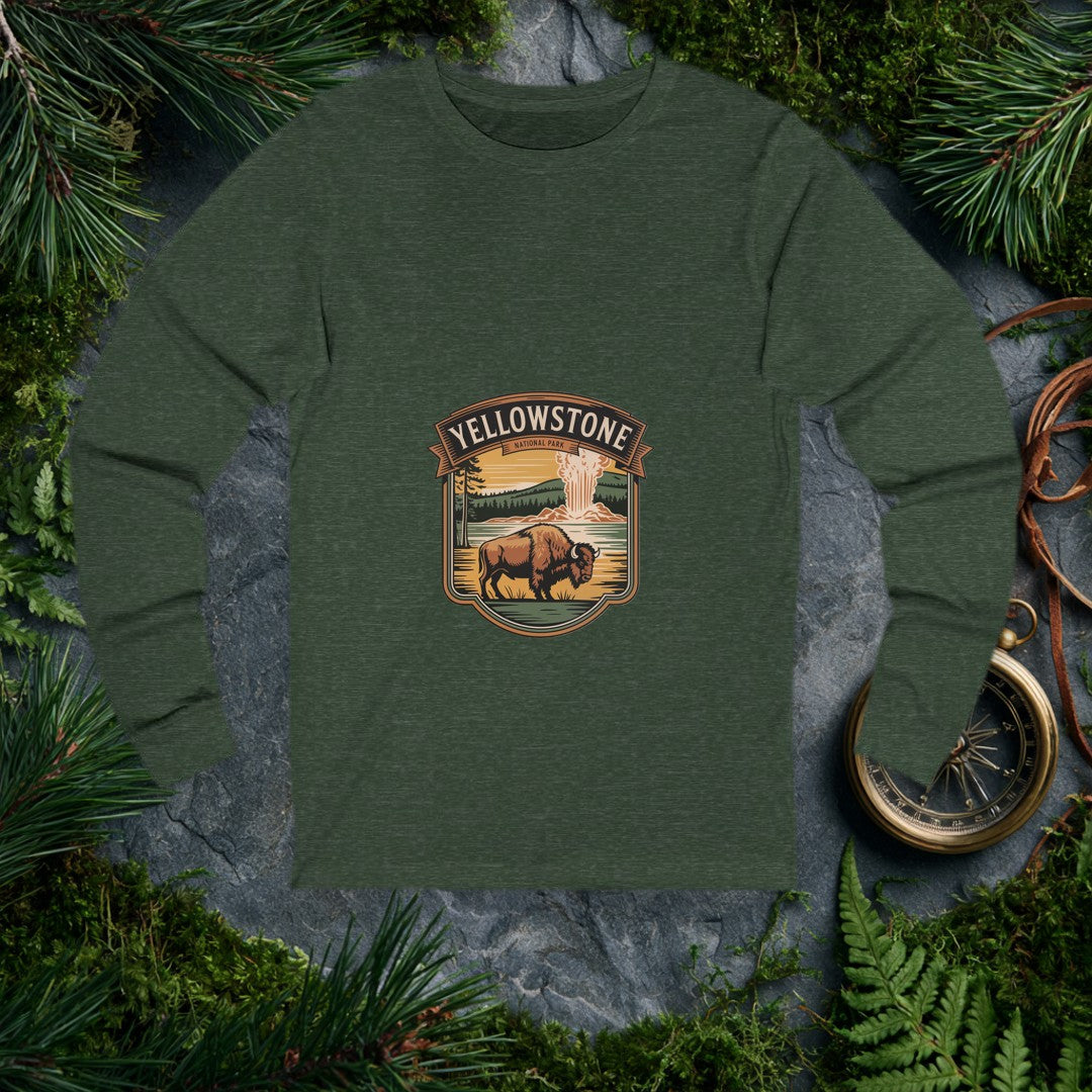 Built for the Long Haul Our unisex long sleeve tee brings the same soft, breathable comfort you love, with full-arm coverage for cool mornings on the trail and…