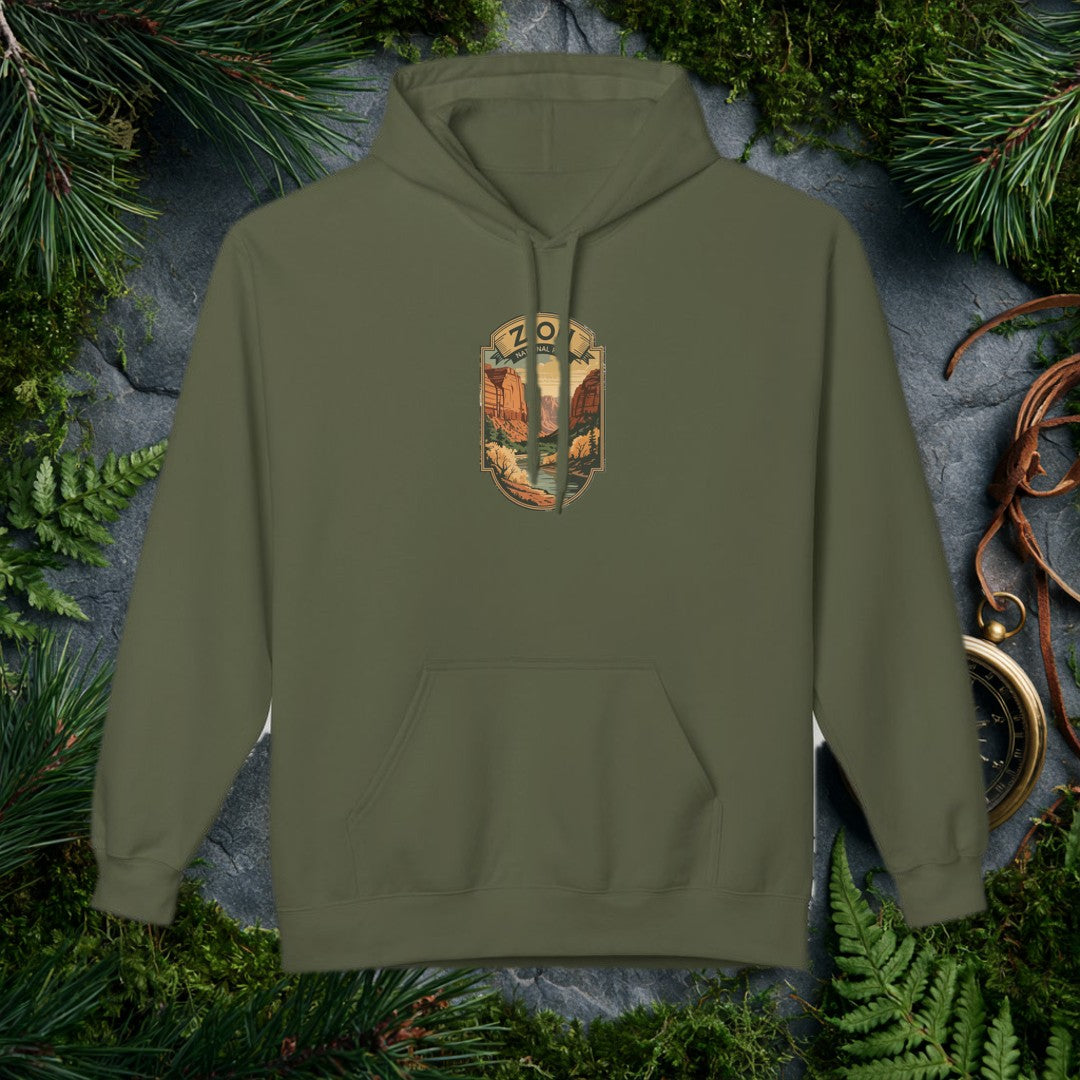 Cozy Meets the Outdoors A midweight softstyle fleece hoodie that's warm without the bulk — perfect for crisp trailheads, campfire nights, and everywhere in…