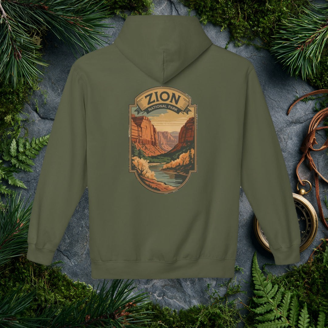 Military Green mockup (view 1)